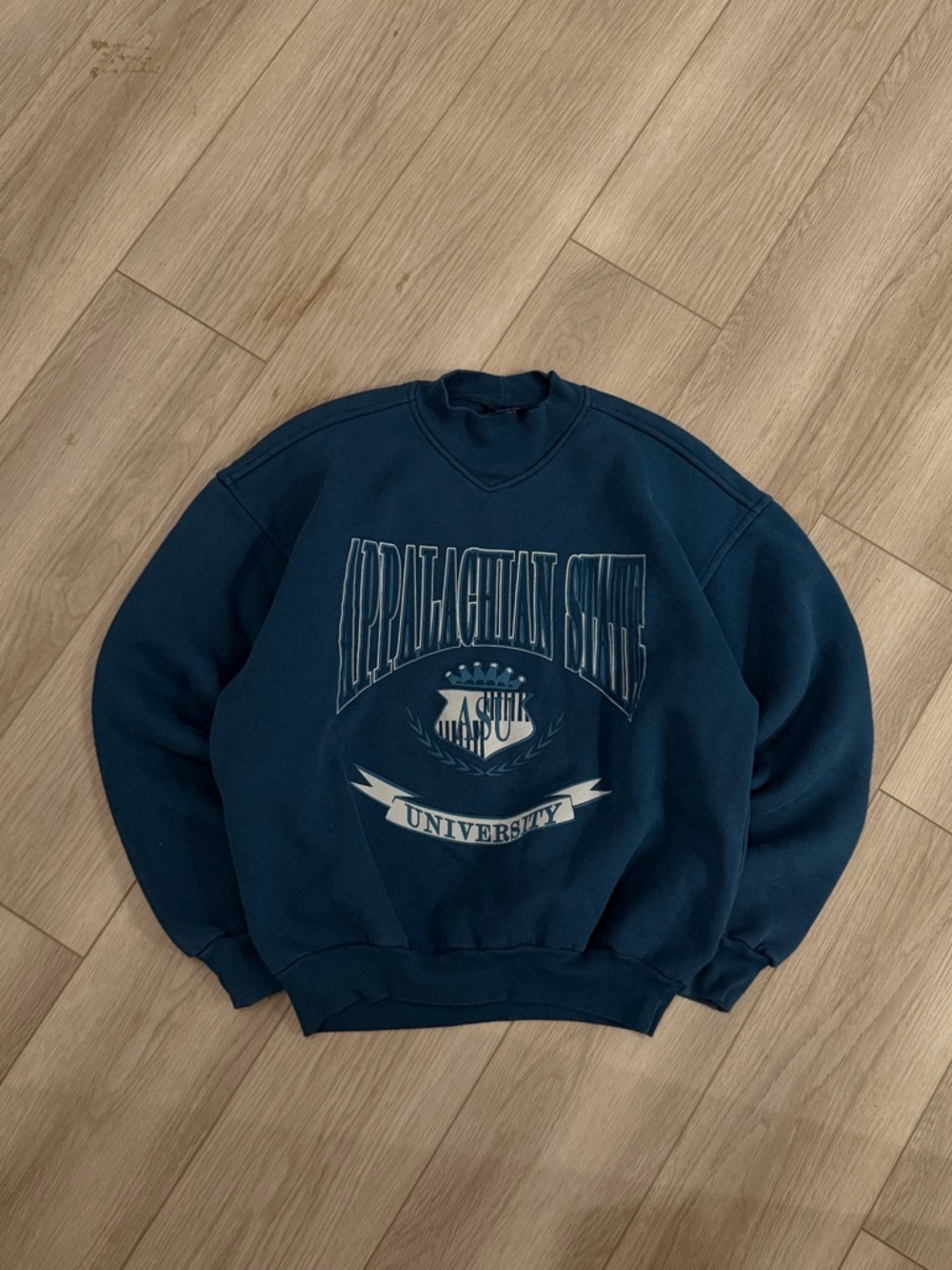 Jansport Navy Graphic Crewneck Sweatshirt